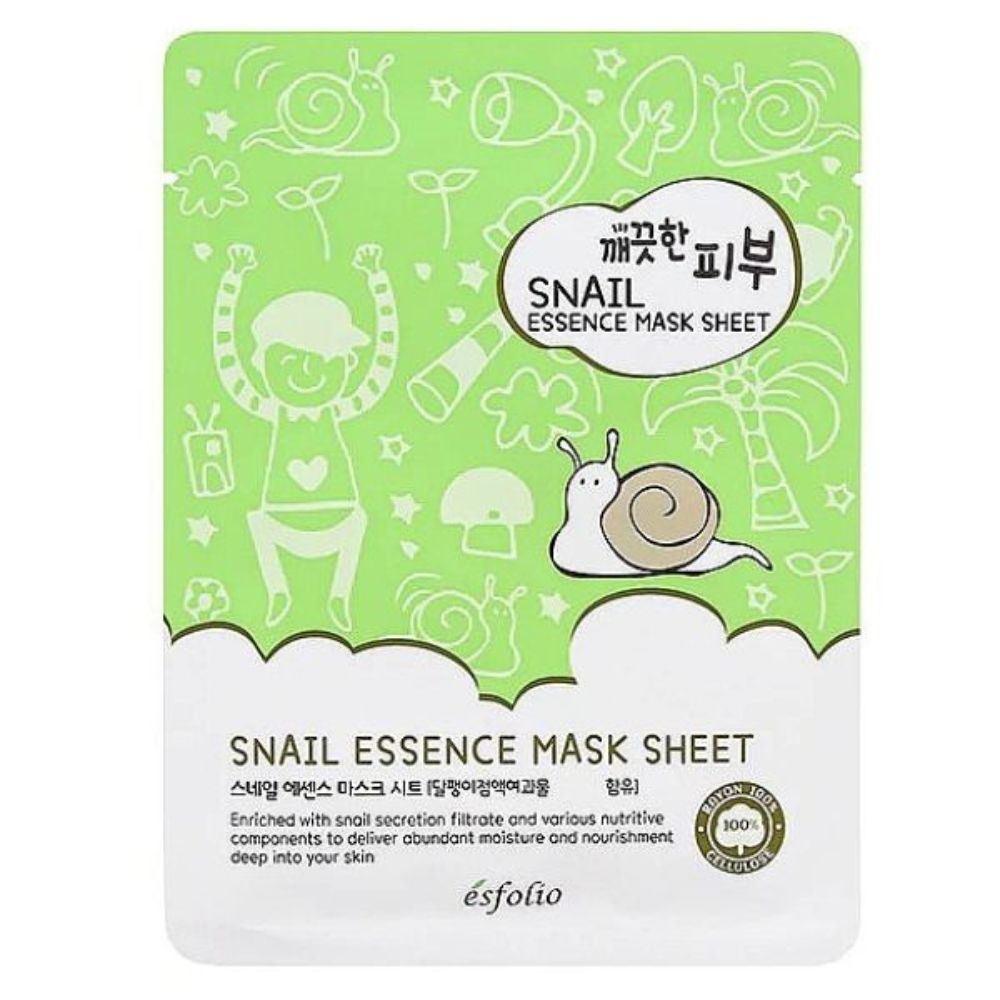 Esfolio Pure Skin Snail Essence Mask Sheet