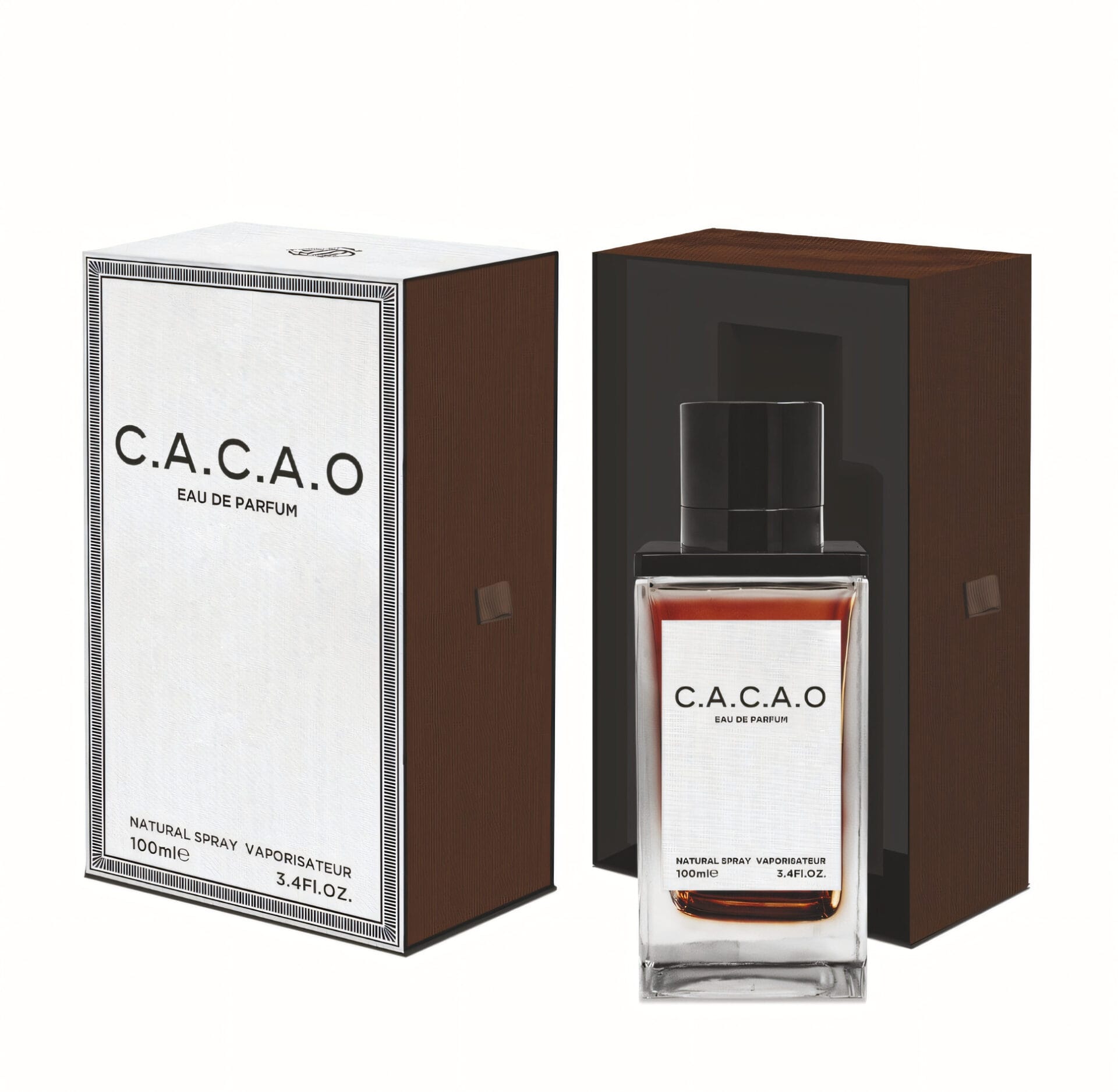 Apa de Parfum Fragrance World, C.A.C.A.O. (CACAO), Unisex, 100 ml