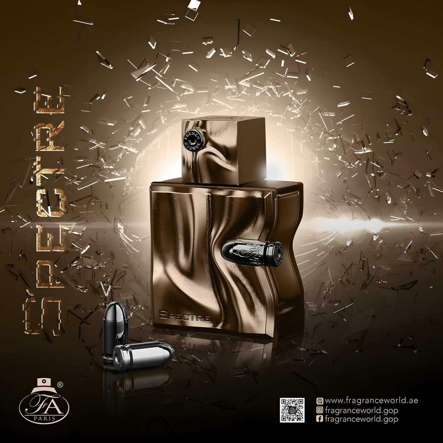 Apa de Parfum FW French Avenue, Spectre, Barbati, 80 ml
