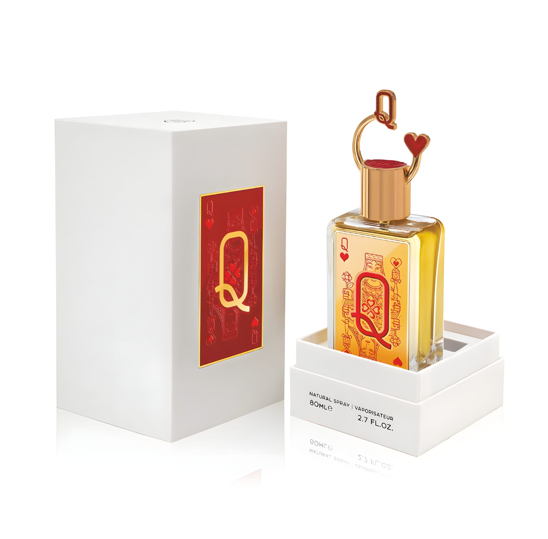 Apa de Parfum Fragrance World, Queen of Hearts, Femei, 80 ml