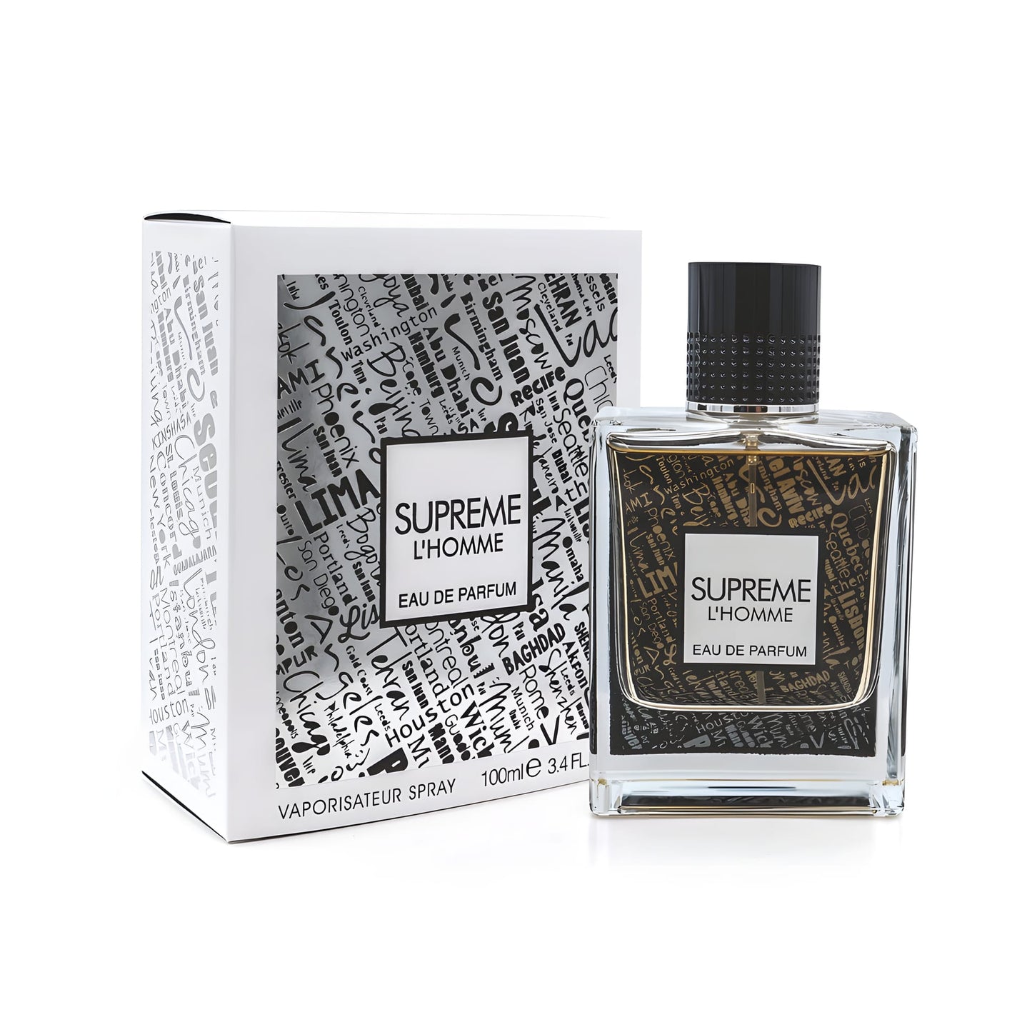 Apa de Parfum Fragrance World, Supreme L’Homme, Barbati, 100 ml