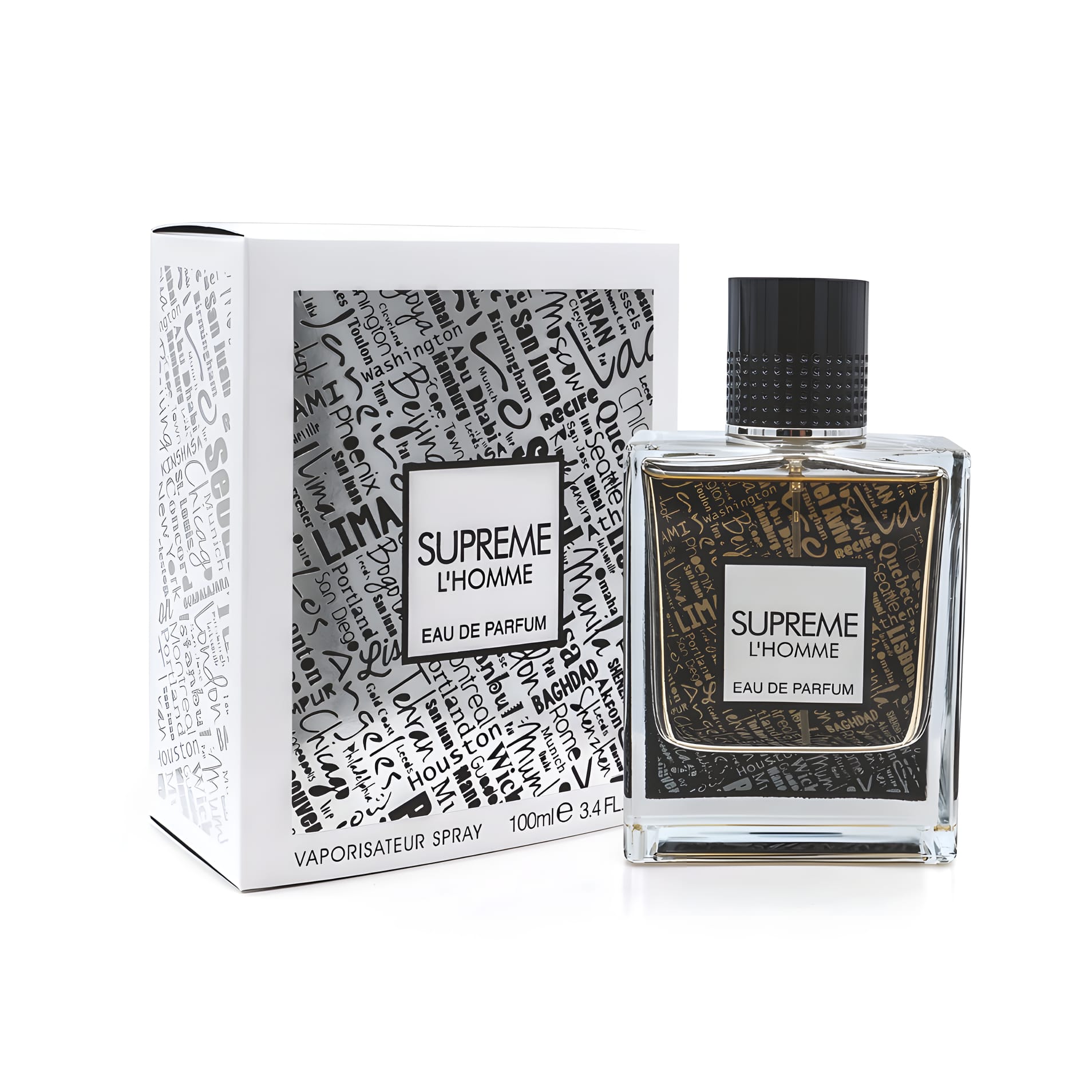 Apa de Parfum Fragrance World, Supreme L’Homme, Barbati, 100 ml