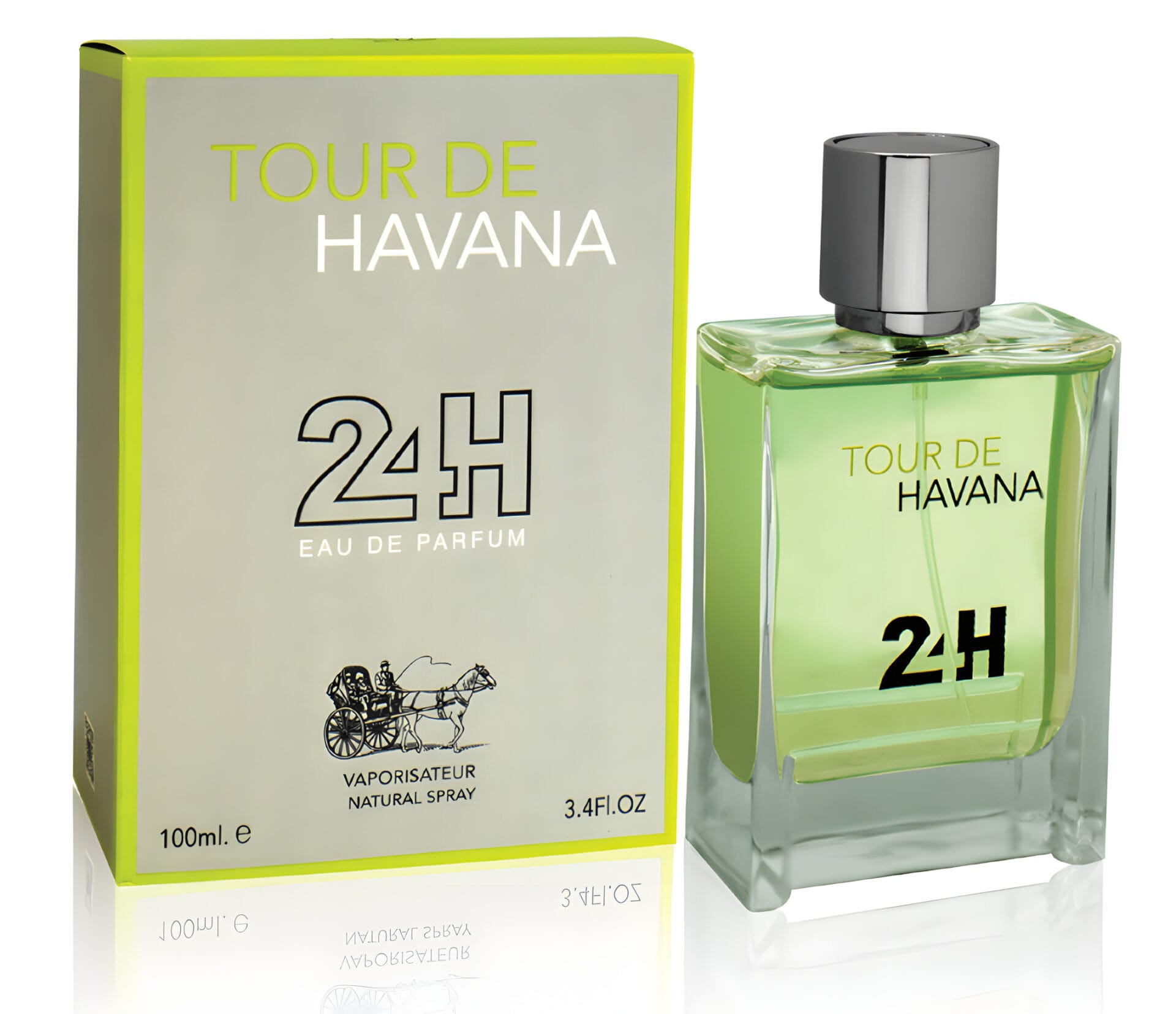 Apa de Parfum Fragrance World, Tour de Havana 24H, Barbati, 100 ml