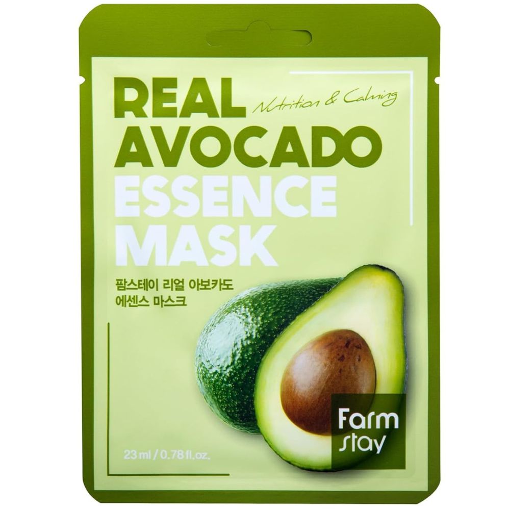 Farmstay Real Avocado Essence Mask, 23ml