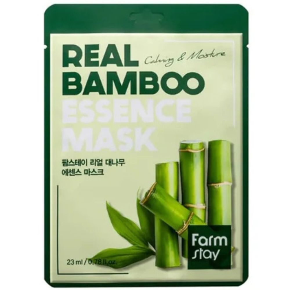 Farmstay Real Bamboo Essence Mask, 23ml