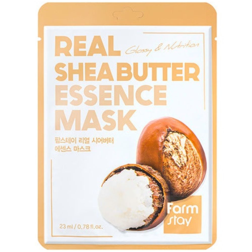 Farmstay Real Shea Butter Essence Mask, 23ml