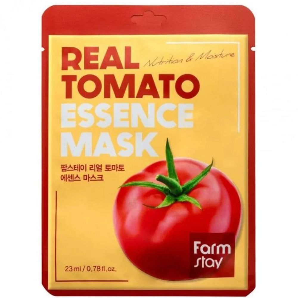 Farmstay Real Tomato Essence Mask, 23ml