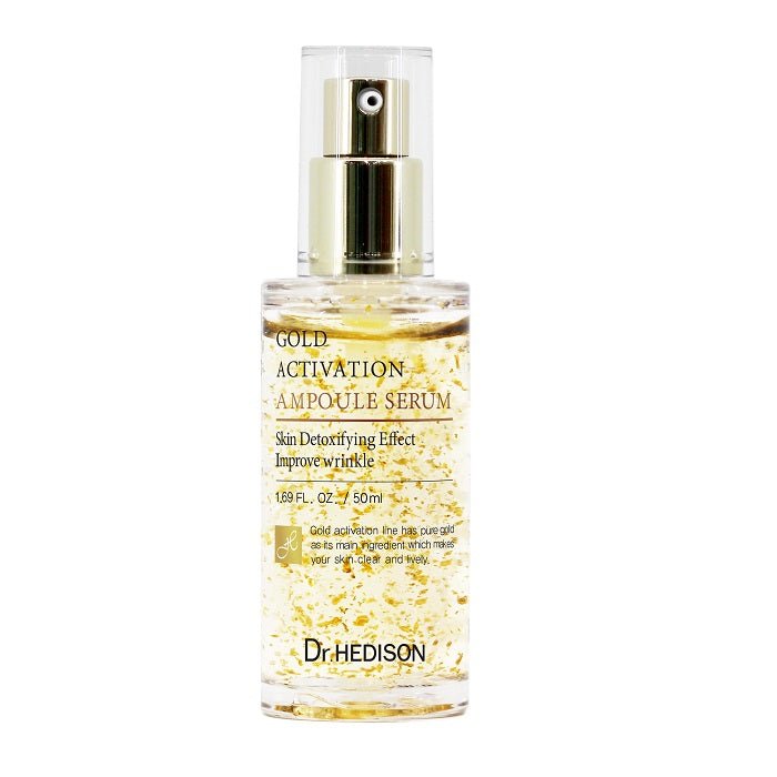 GOLD ACTIVATION AMPOULE SERUM - Ser De Fata Cu Particule De Aur 24K