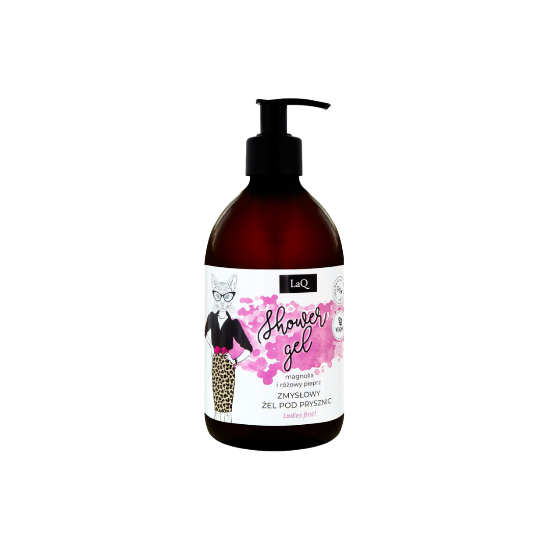 Gel de dus MAGNOLIE si PIPER ROZ, 500 ml | LaQ