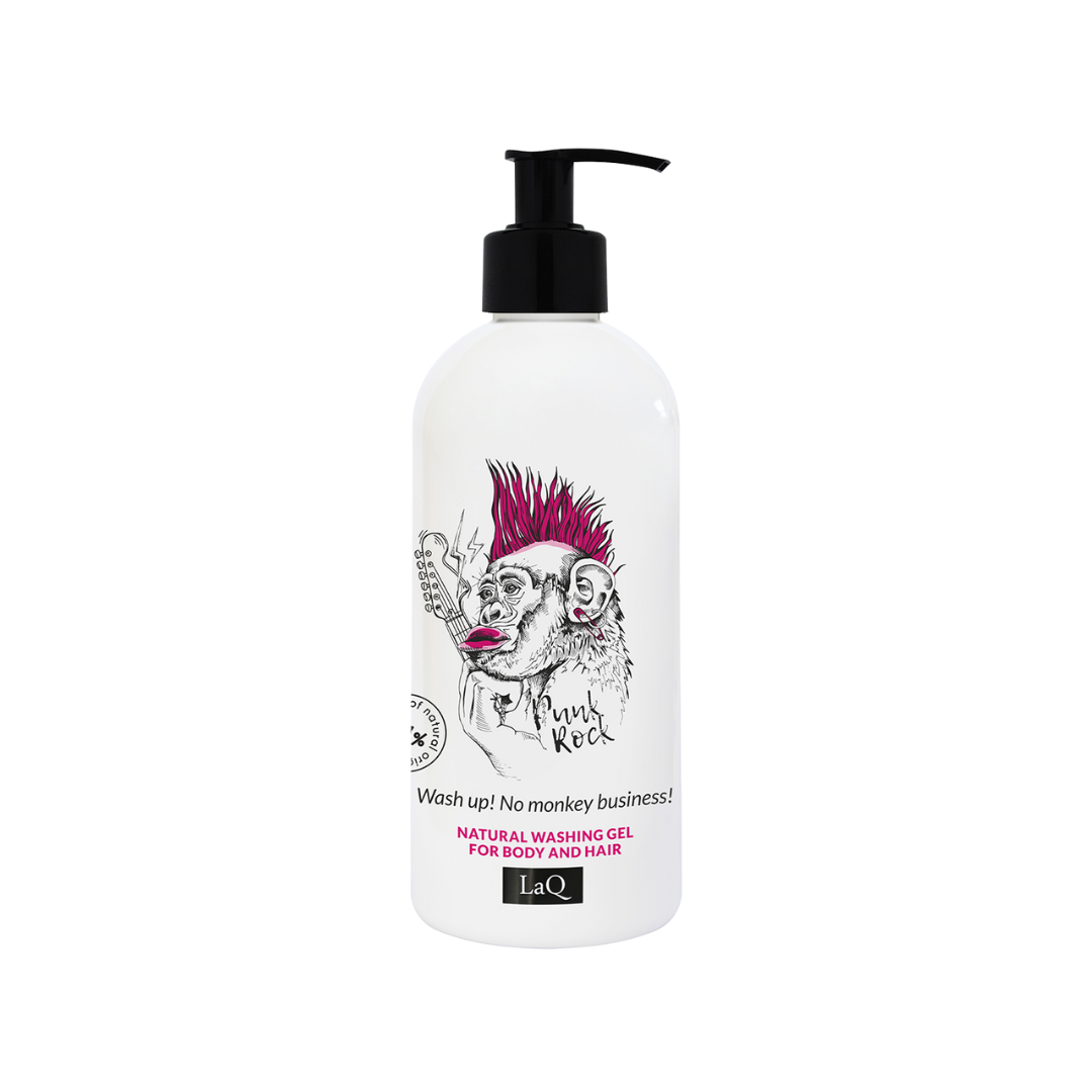 Gel de dus si sampon MONKEY, 300ml | LaQ