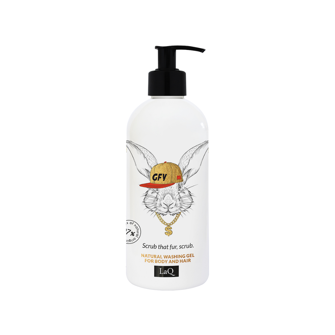 Gel de dus si sampon RABBIT, 300ml | LaQ