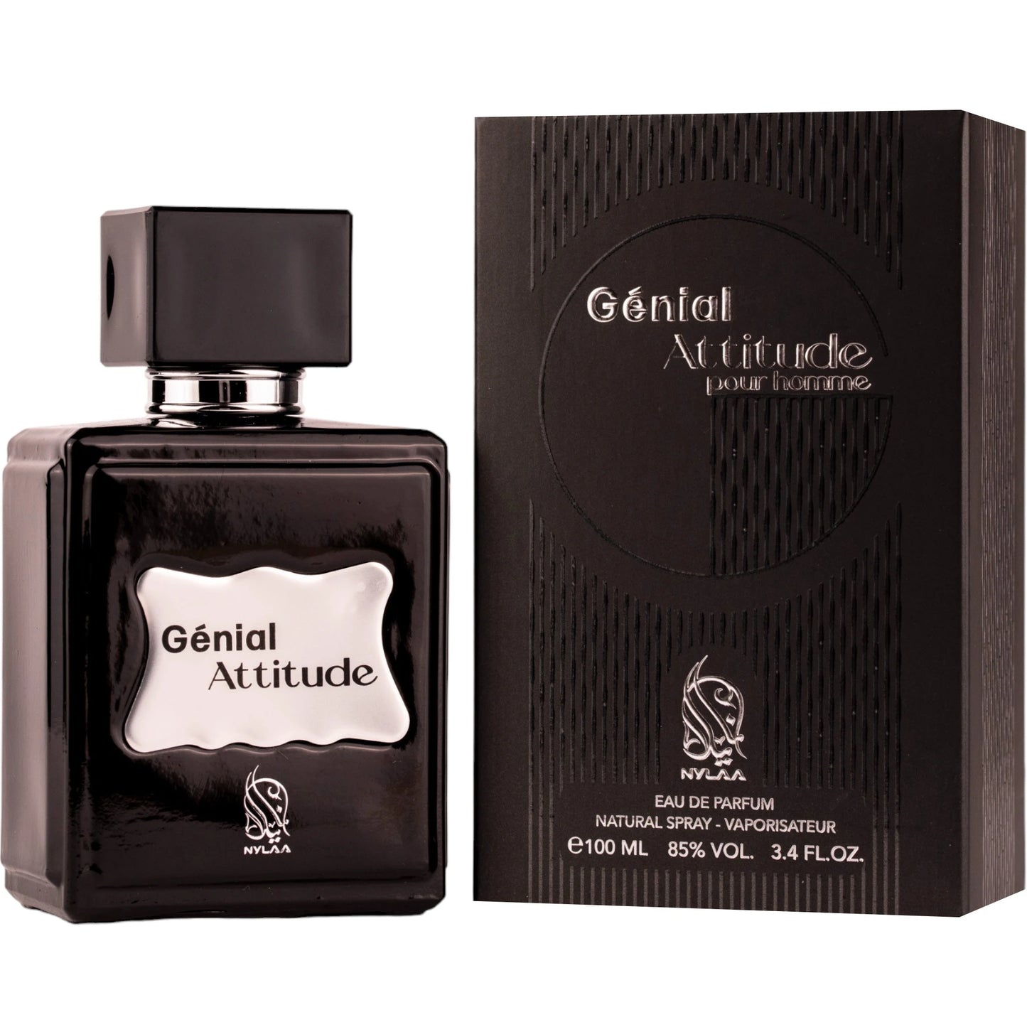 Genial Attitude By Nylaa 100 ml – Parfum arabesc original import Dubai inspirat din Guilty Pour Homme Eau De Parfum Gucci