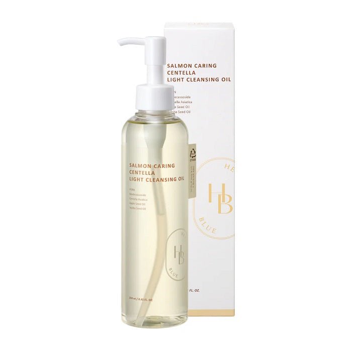 SALMON CARING CENTELLA LIGHT CLEANSING OIL - Ulei De Curatare Ten Si Demachiere Cu Extract De Adn De Somon