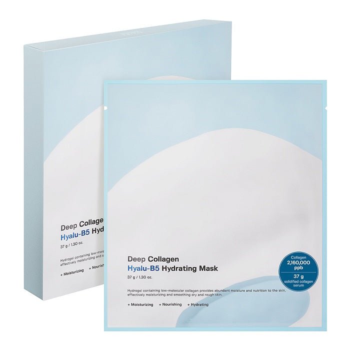 DEEP COLLAGEN HYALU-B5 HYDRATING MASK - Set Masti Hidrogel Pentru Hidratare
