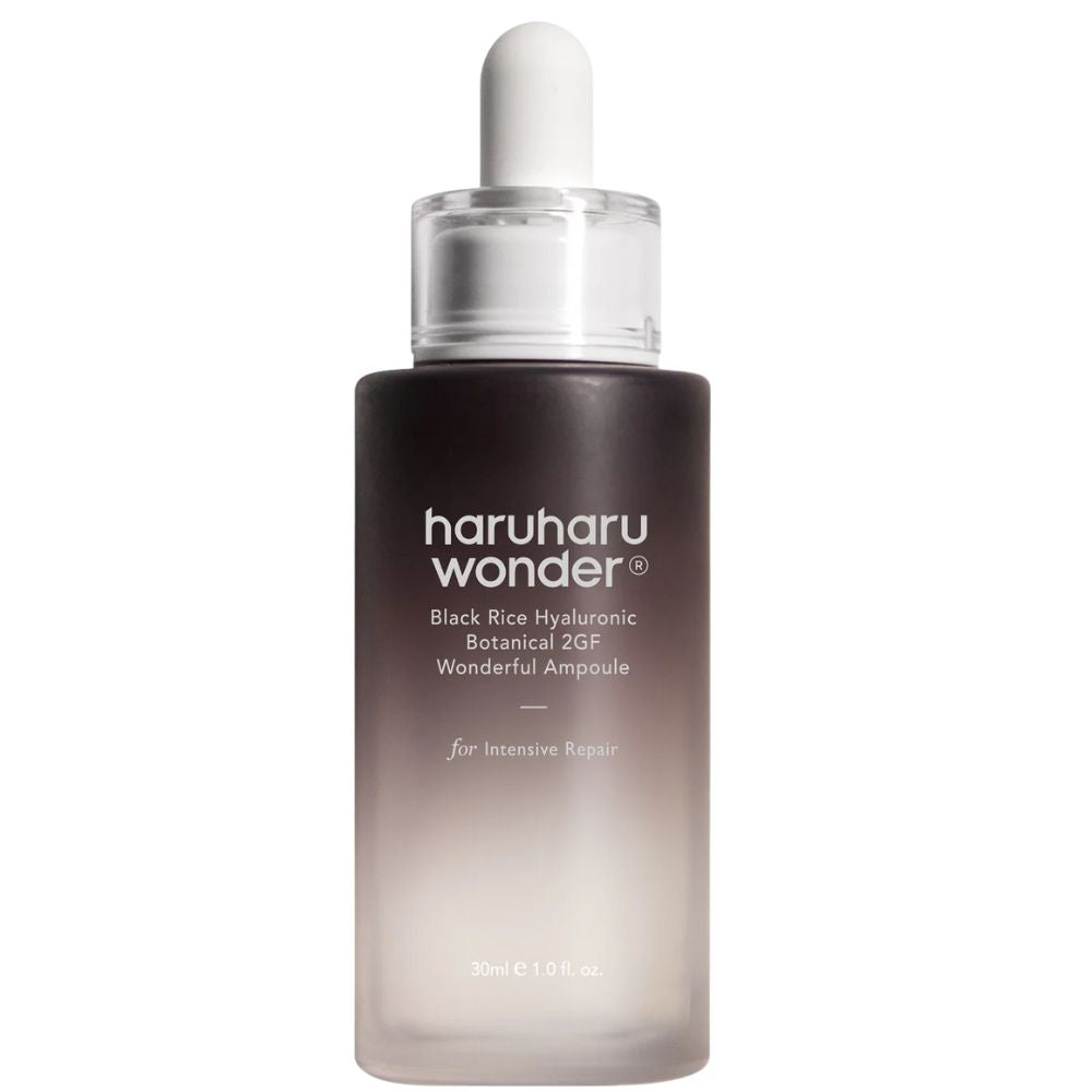 HaruHaru Wonder Black Rice Hyaluronic Botanical 2GF Wonderful Ampoule, 30ml