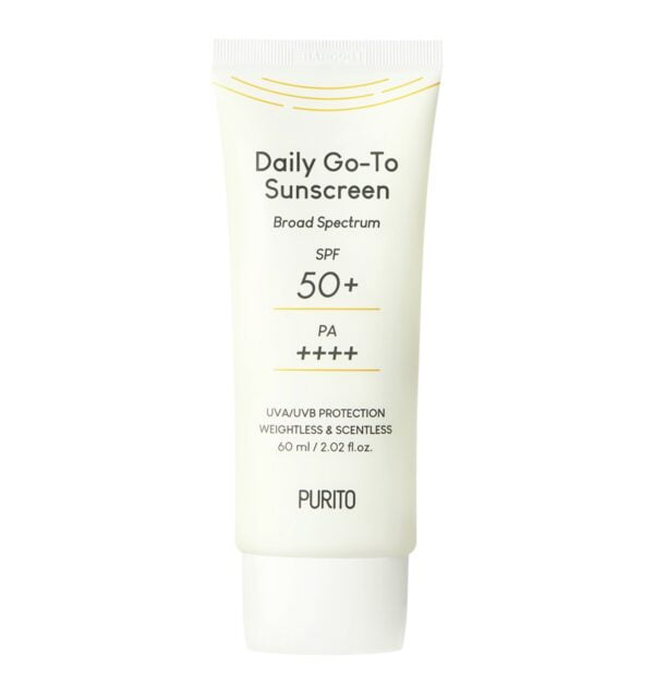 Purito Sunscreen Daily Go To, SPF 50+PA++++, 60 ml