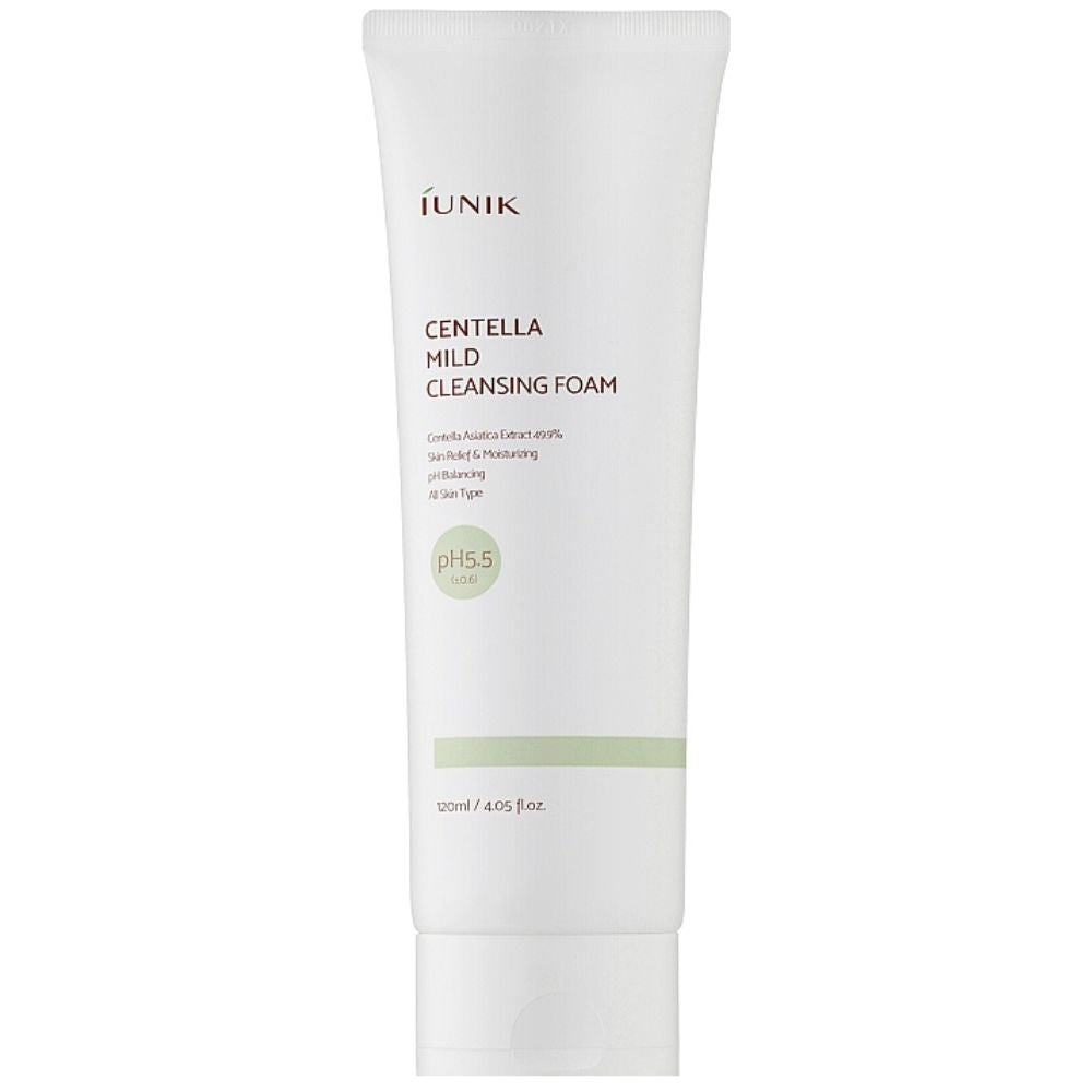 Iunik Centella Mild Cleansing Foam, 120ml