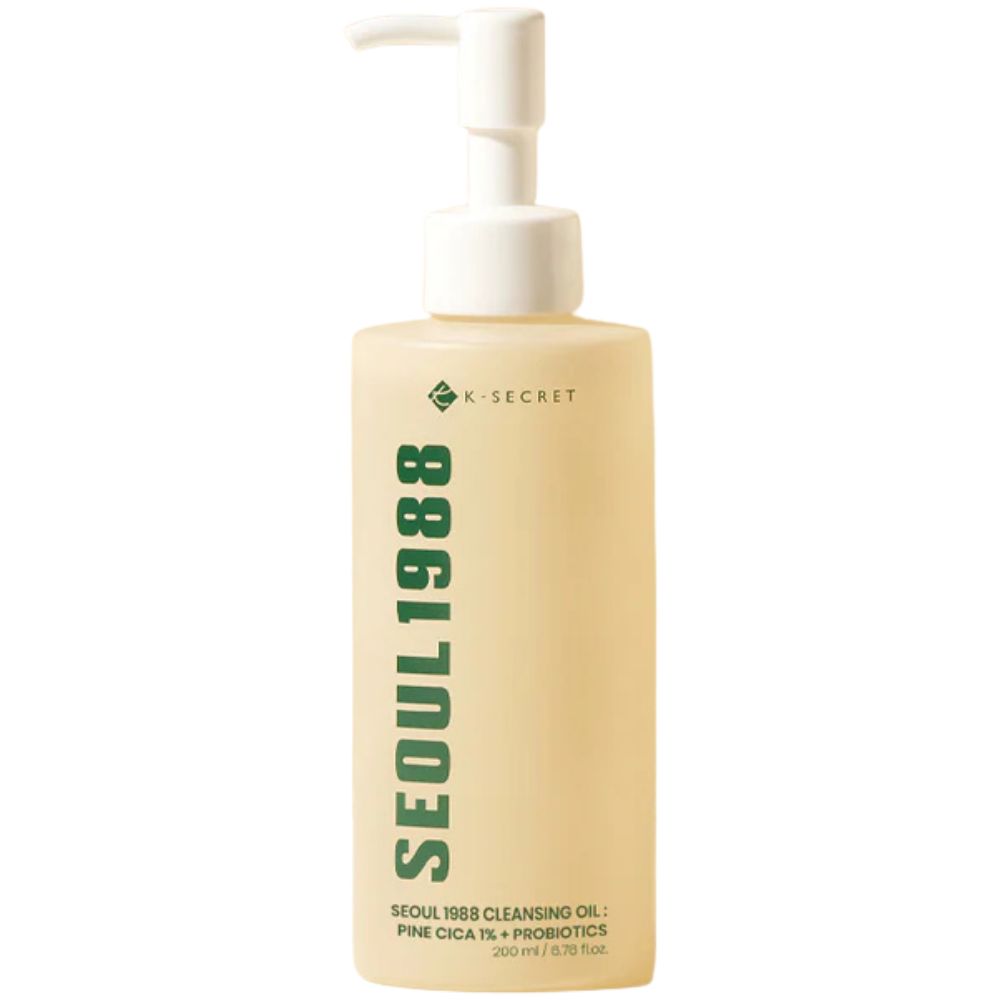 KSECRET Seoul 1988 Cleansing Oil Pine Cica 1% + Probiotics, 200ml