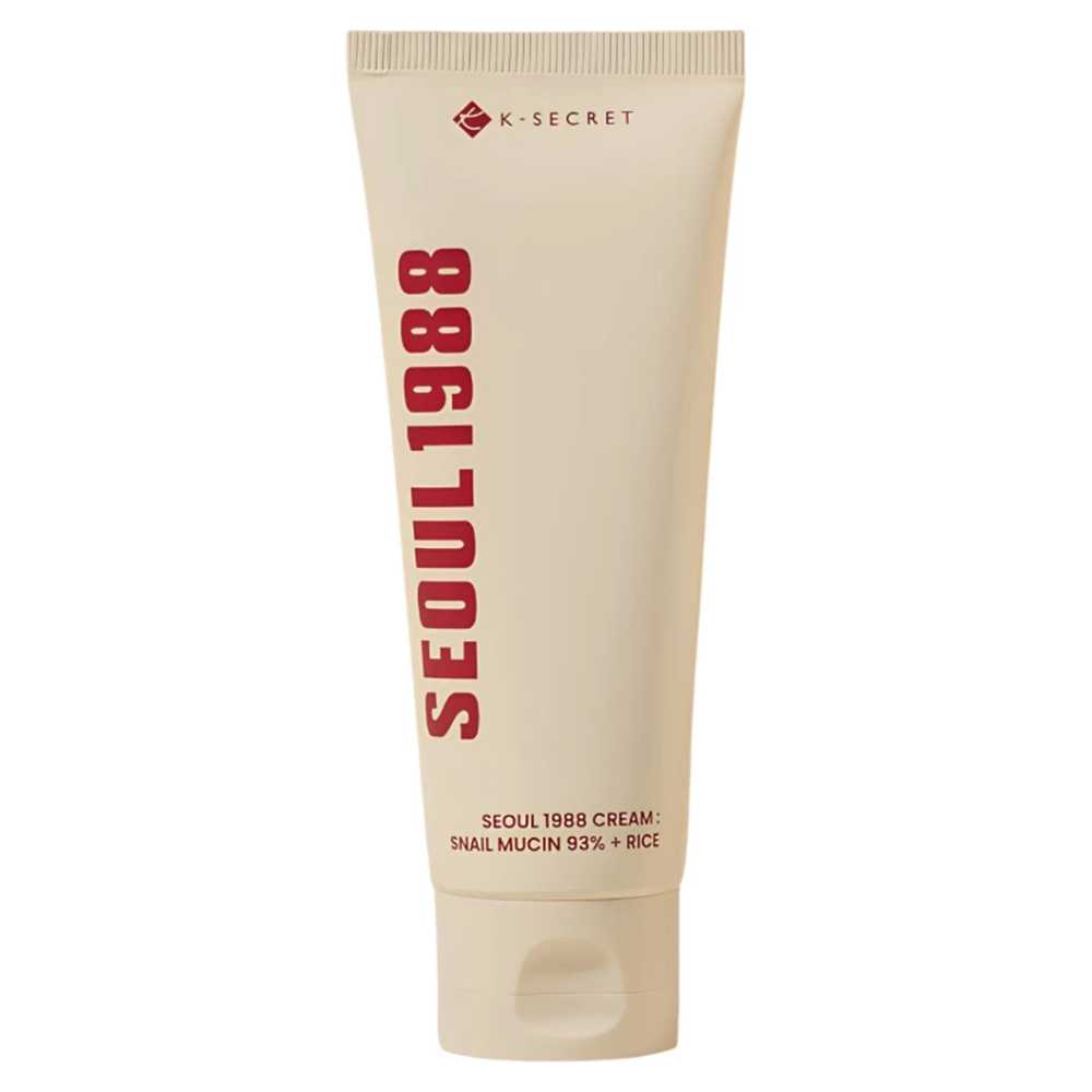 KSECRET Seoul 1988 Cream Snail Mucin 93% + Rice, 100ml