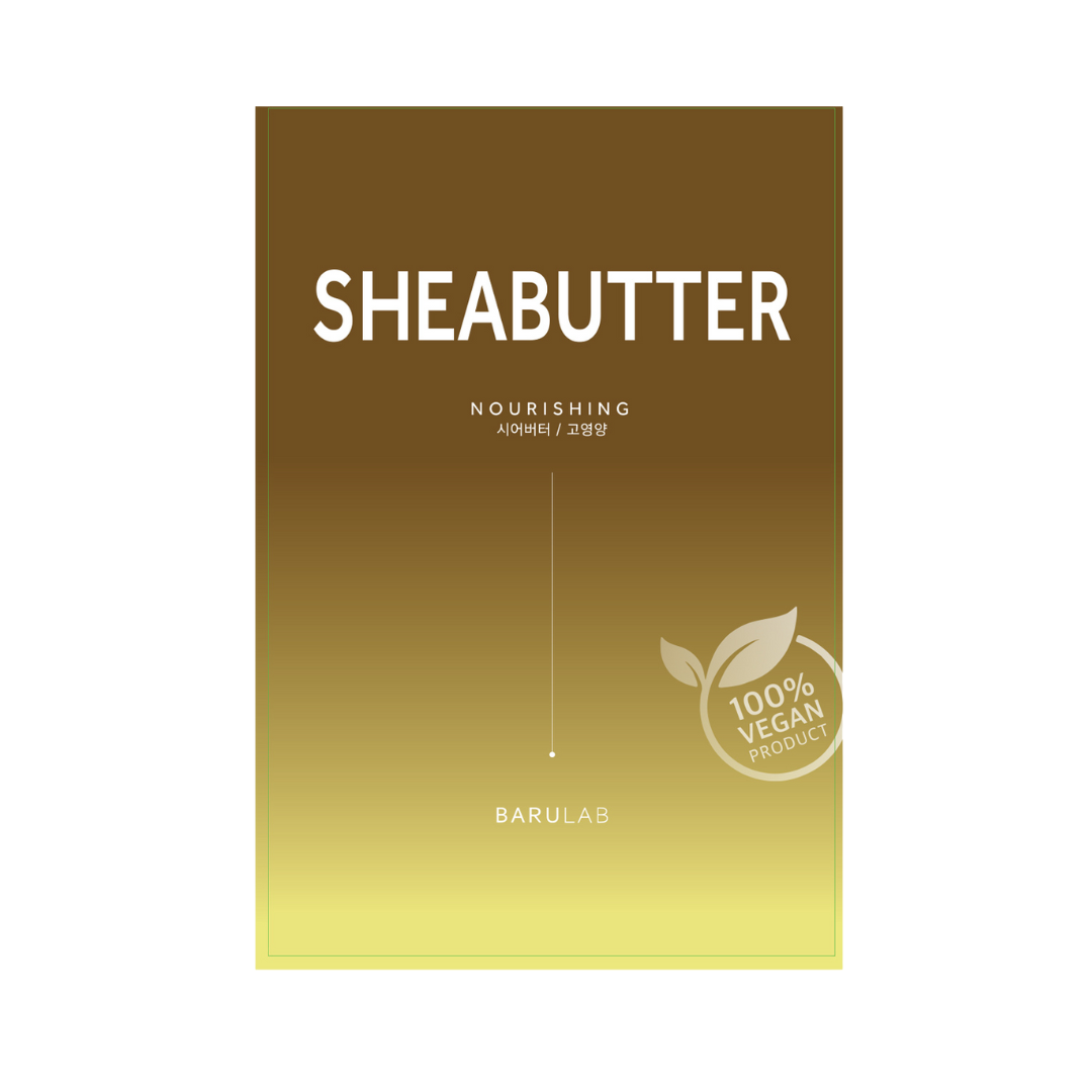 Masca tip servetel vegana cu unt de shea, 23g | Barulab