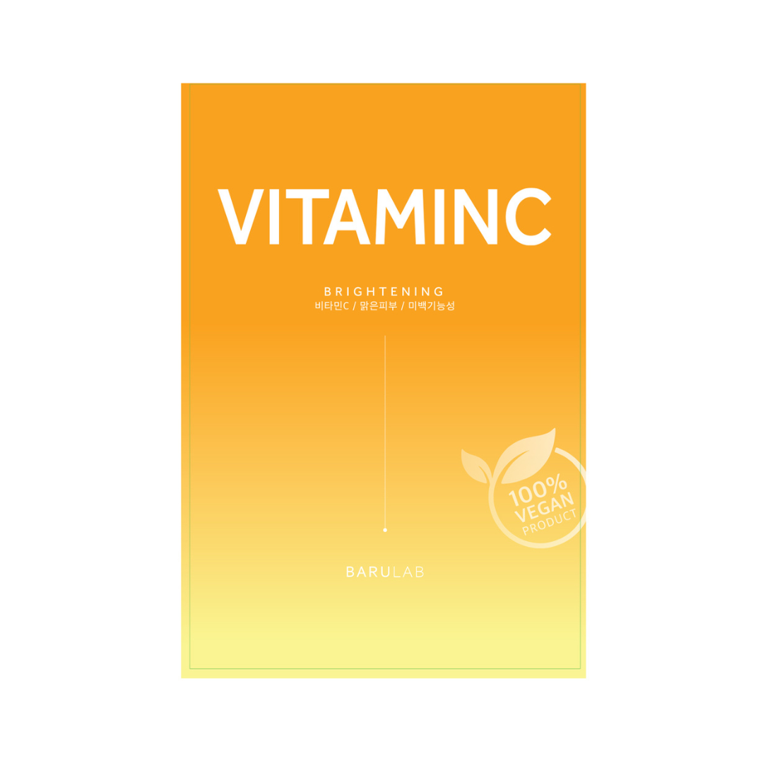 Masca tip servetel vegana cu vitamina C, 23g | Barulab