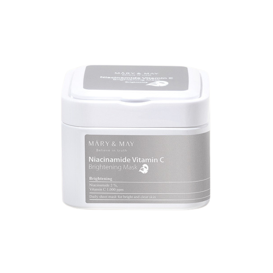 Masca tip servetel Niacinamide Brightening [30 buc], 400ml | Mary and May