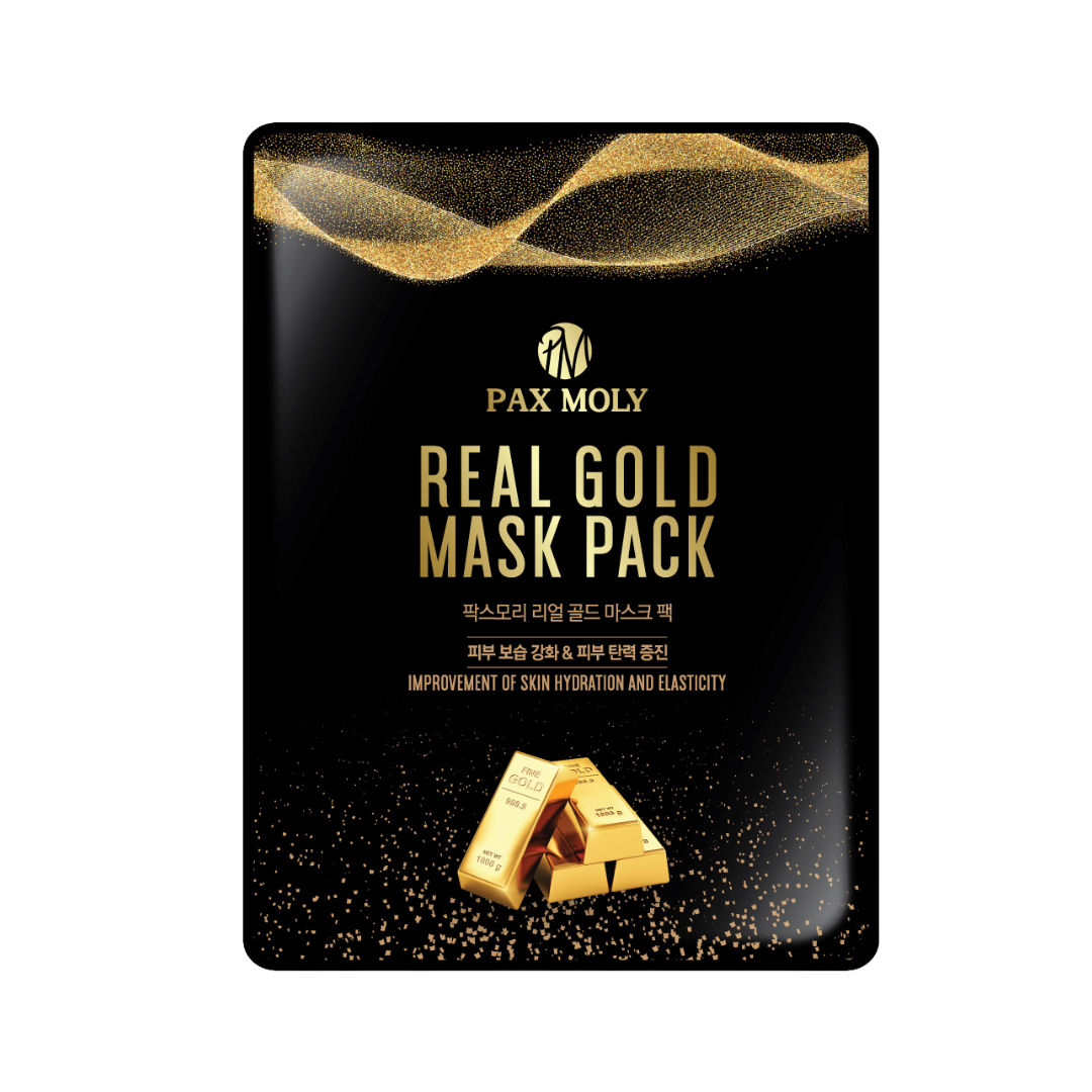 Masca tip servetel cu aur, 25ml | PaxMoly