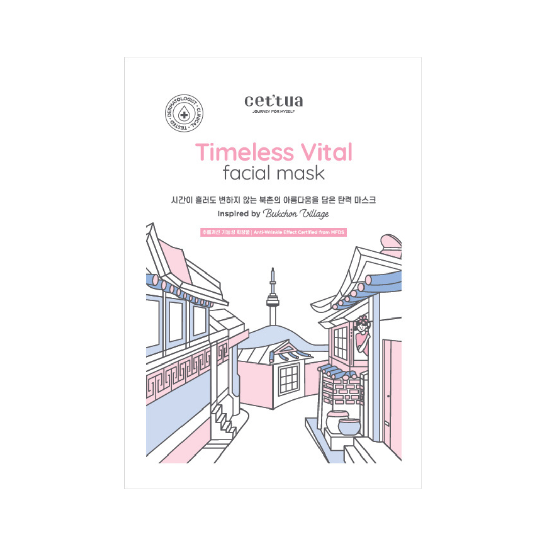 Masca tip servetel anti-age TIMELESS "BUKCHON VILLAGE", 20g | Cettua