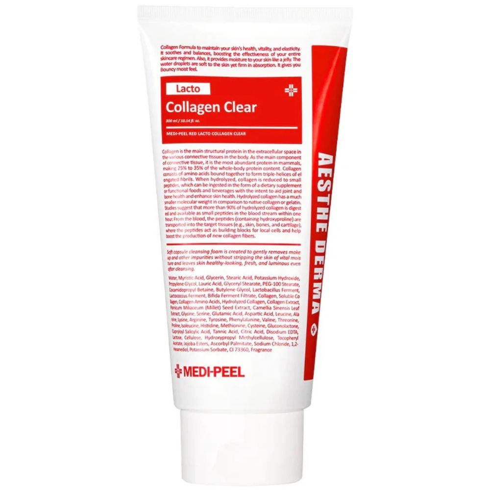 Medi-Peel Red Lacto Collagen Clear Foam Cleanser 2.0