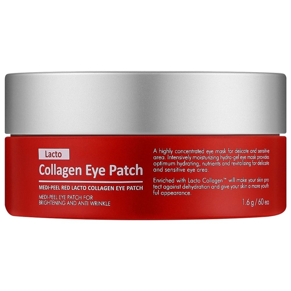 Medi-Peel Red Lacto Collagen Eye Patch, 60buc