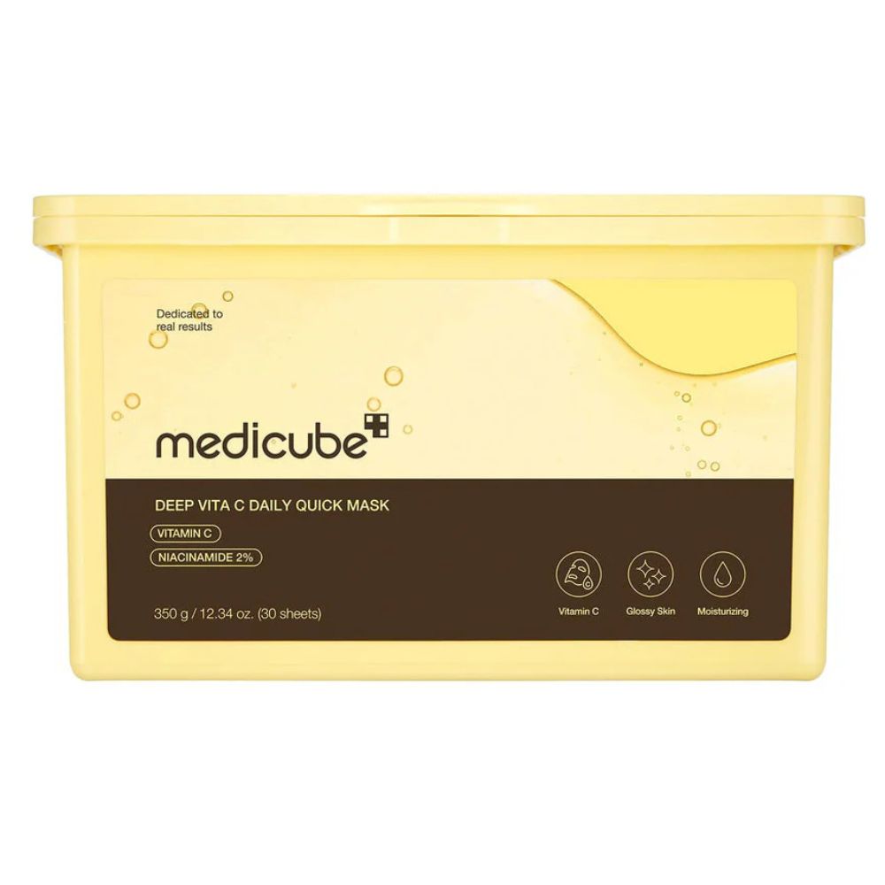 Medicube Deep Vita C Daily Quick Mask, 30buc