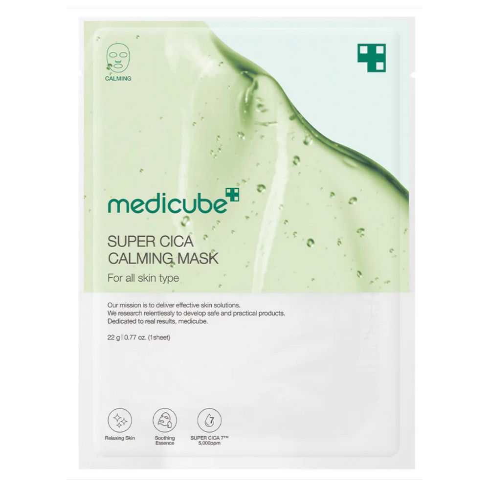 Medicube Super Cica Calming Mask, 22g