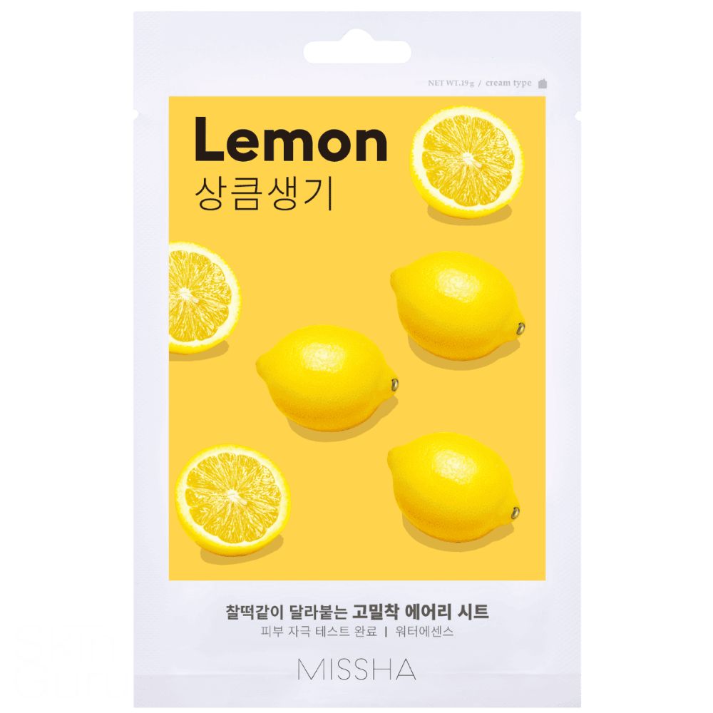 Missha Airy Fit Mask Lemon, 19g