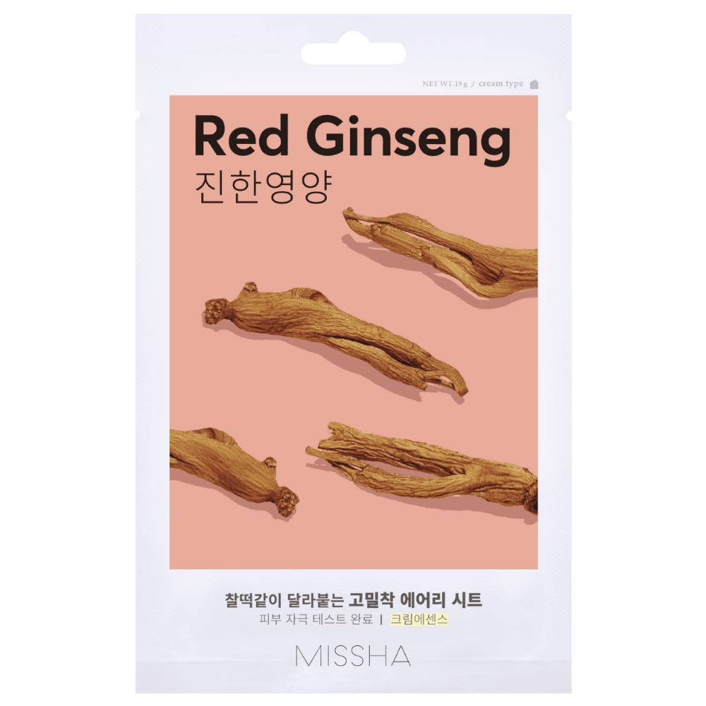 Missha Airy Fit Mask Red Ginseng, 19g