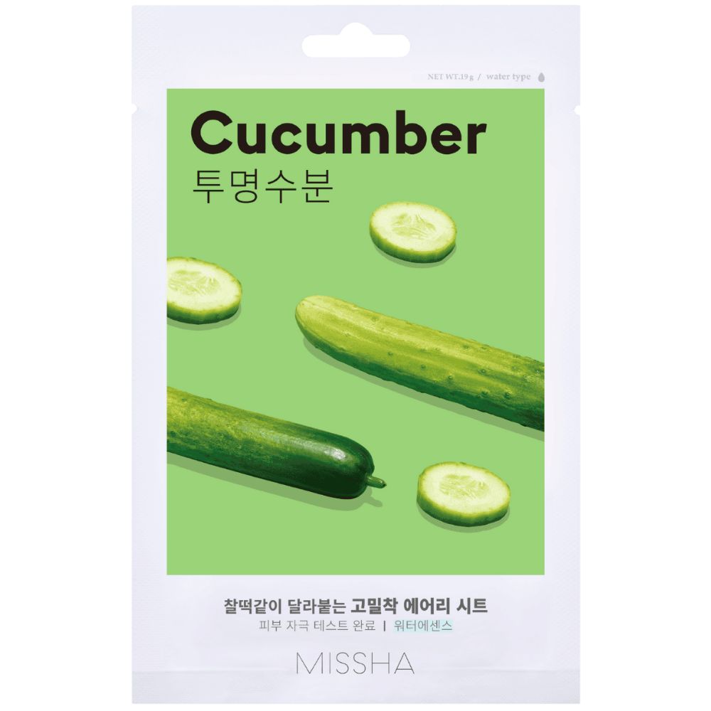 Missha Airy Fit Sheet Mask Cucumber, 19g