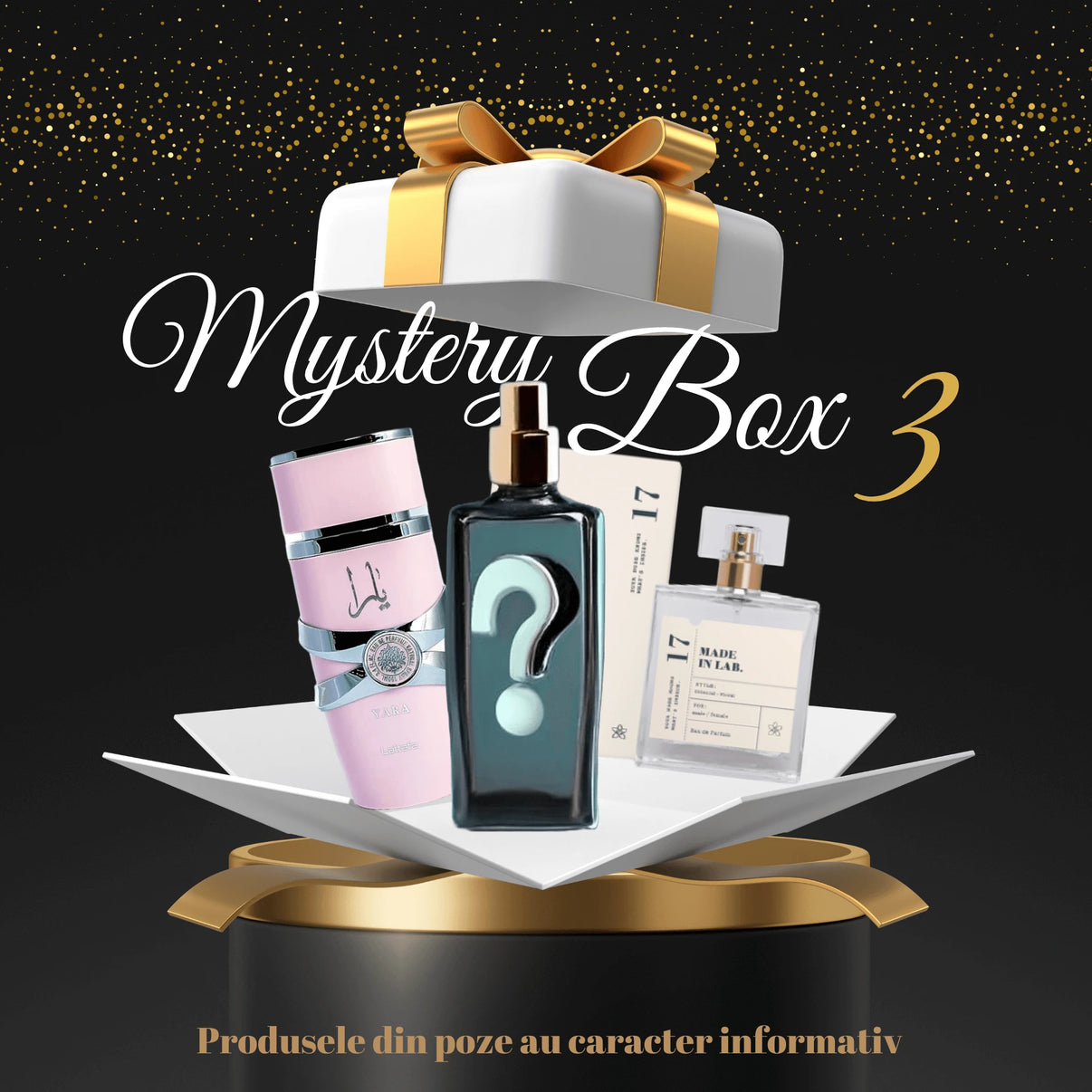 Mystery Box 3 – MIXT –  Oferta 3 Parfumuri