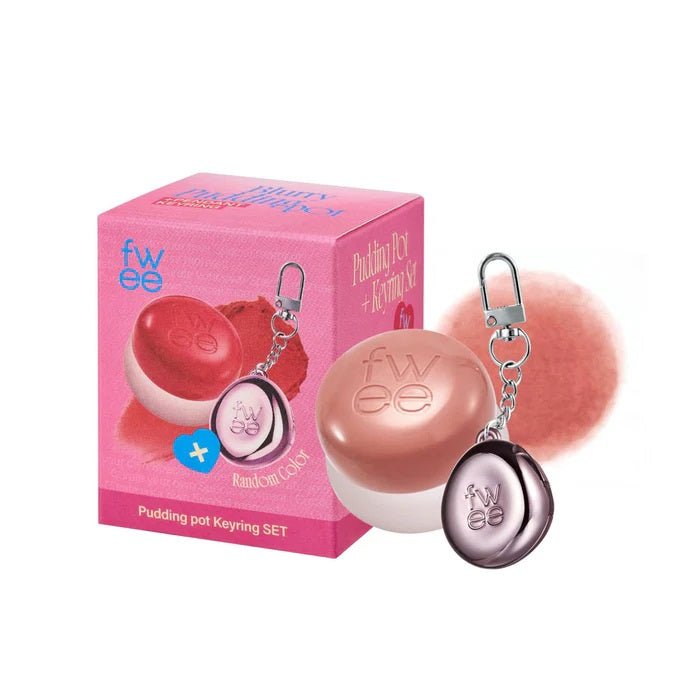 KEYRING LIP & CHEEK BLURRY PUDDING POT ND04 MY - Blush 2 In 1 Cu Breloc Pentru Retusuri
