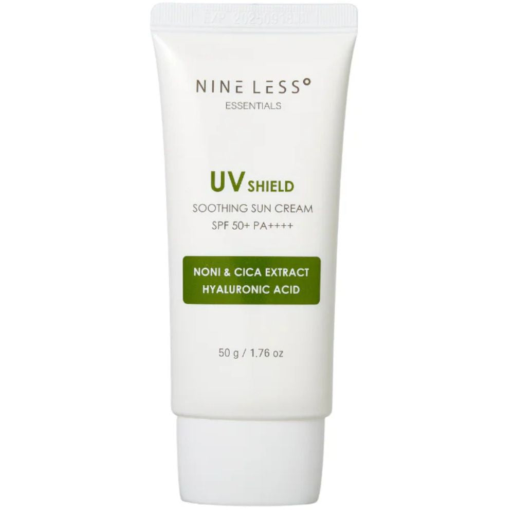 Nine Less Essentials UV Shield Soothing Sun Cream SPF 50+ PA++++, 50ml
