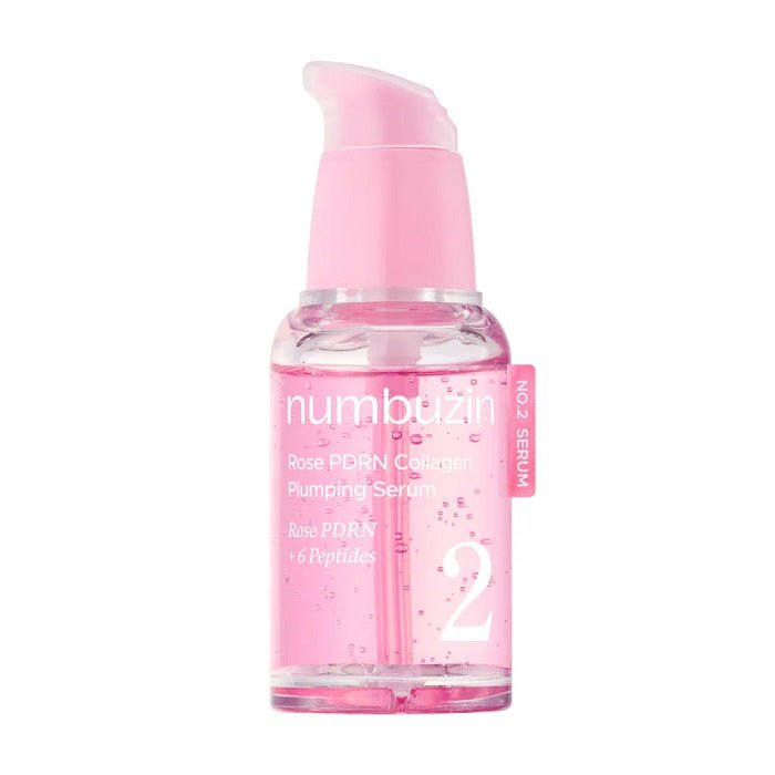 NO.2 ROSE PDRN COLLAGEN PLUMPING SERUM- Ser Cu Textura Jelly Cu Efect De Plumping