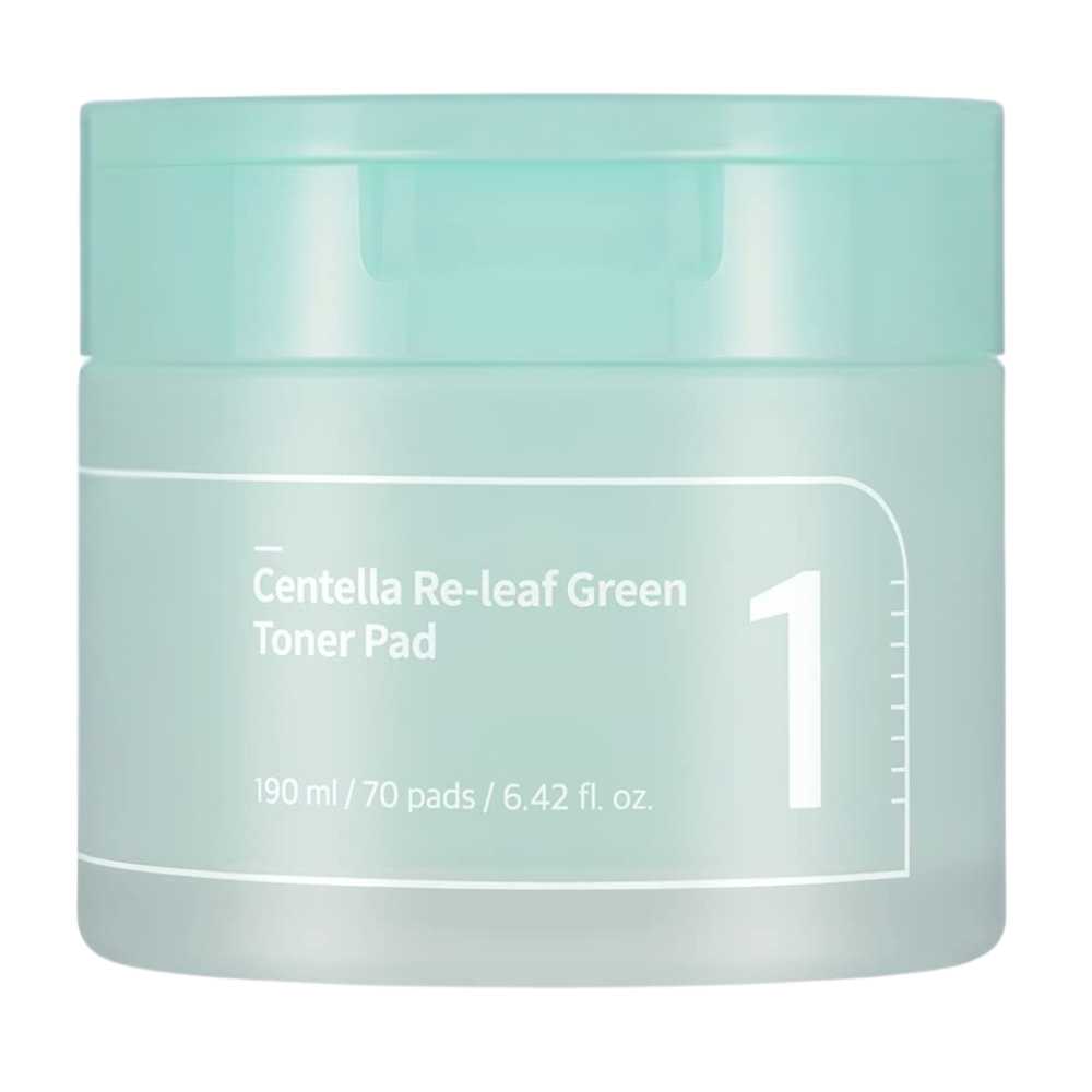 Numbuzin No.1 Centella Re-leaf Green Toner Pad, 70pads