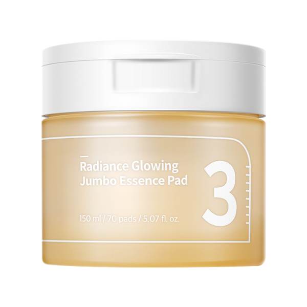Numbuzin No.3 Radiance Glowing Jumbo Essence Pad (70buc, 150ml)