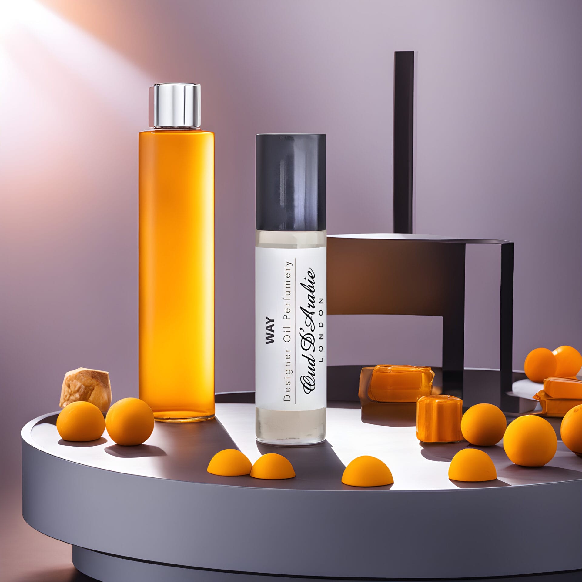 Ulei de Parfum Concentrat Oud D’Arabie, Saffron Delight, Barbati, 12 ml