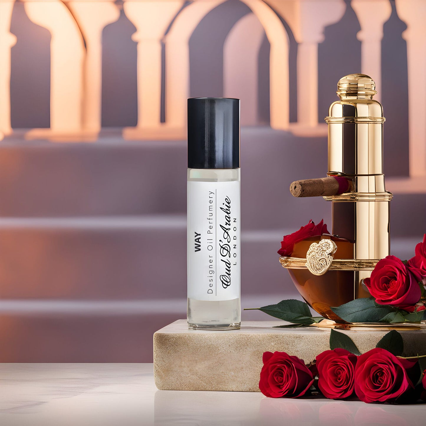 Ulei de Parfum Concentrat Oud D’Arabie, Tobacco Rose, Unisex, 12 ml