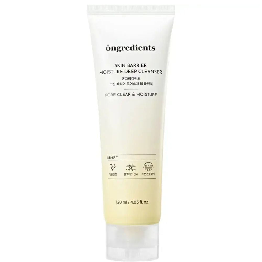 Ongredients Skin Barier Moisture Deep Cleanser, 120ml