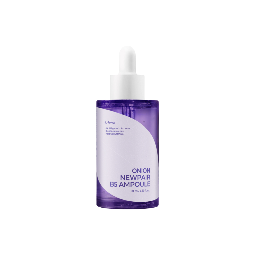 Onion newpair line - Ampoule pentru pielea problematica cu extract de ceapa si vit. B5, 50ml | Isntree