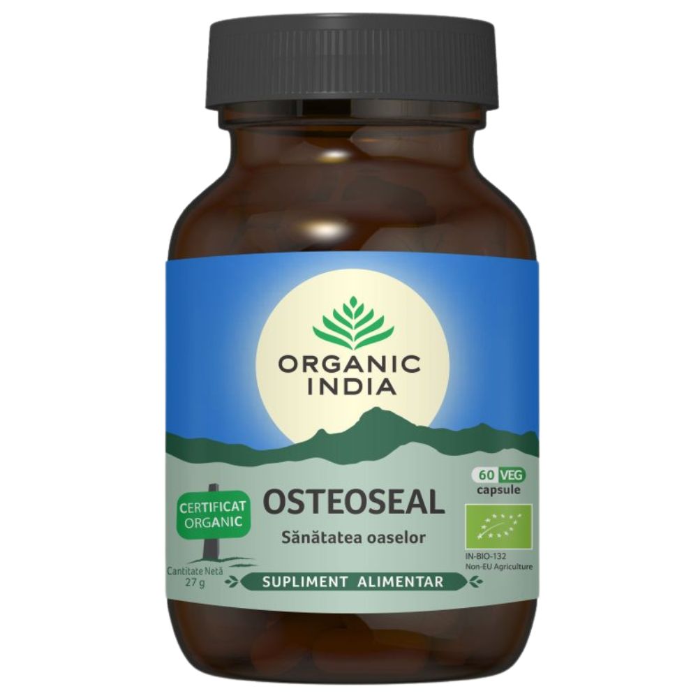Organic India Osteoseal Sănătatea Oaselor, 60 capsule