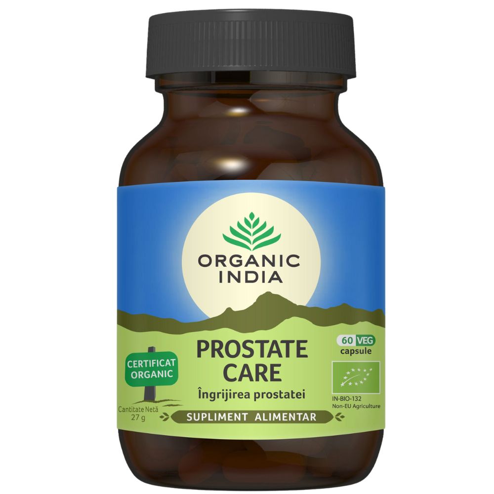 Organic India Prostate Care Sănătatea Prostatei, 60 capsule