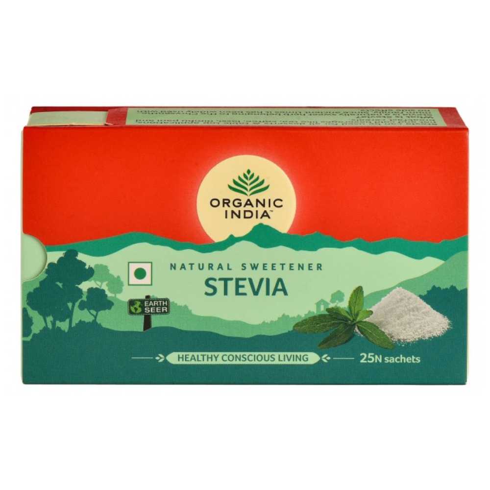 Organic India Stevia, 25 plicuri