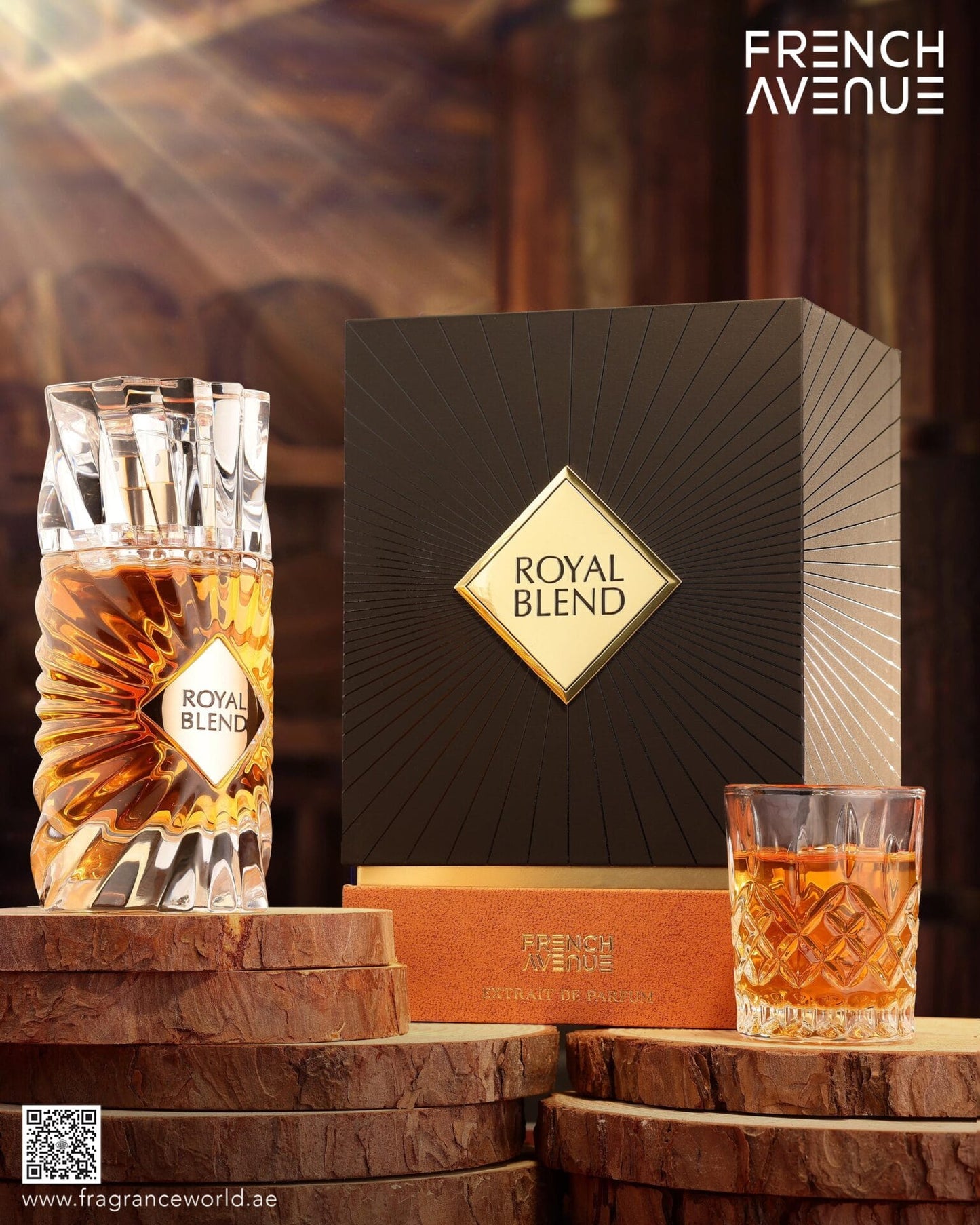 Extract de Parfum Royal Blend by French Avenue, Unisex, 100 ml