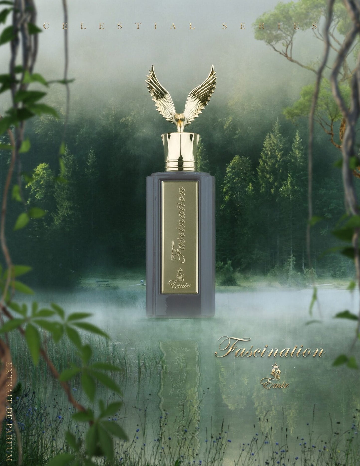 Extract de Parfum Emir Celestial, Fascination, Unisex, 100 ml